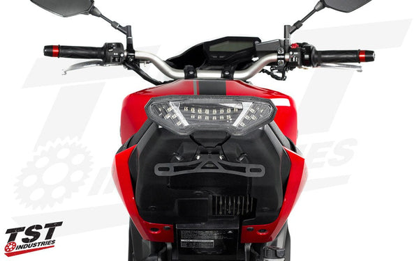 TST Elite-1 High Mount Fender Eliminator for Yamaha FZ-09 / MT-09 2014 - 2016