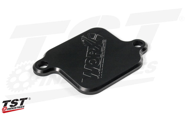 TST WORX Smog Block Off Plate for Yamaha YZF-R3 2015+ / MT-03 2020+