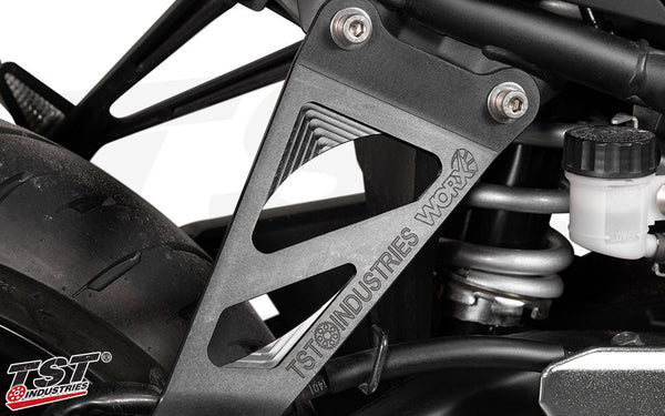 TST WORX Exhaust Hanger Bracket for Yamaha R3 / MT-03
