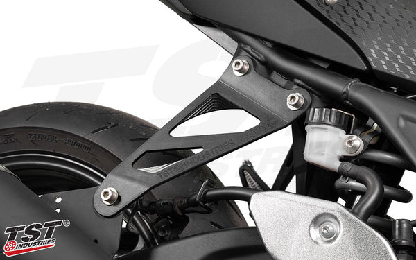 TST WORX Exhaust Hanger Bracket for Yamaha R3 / MT-03