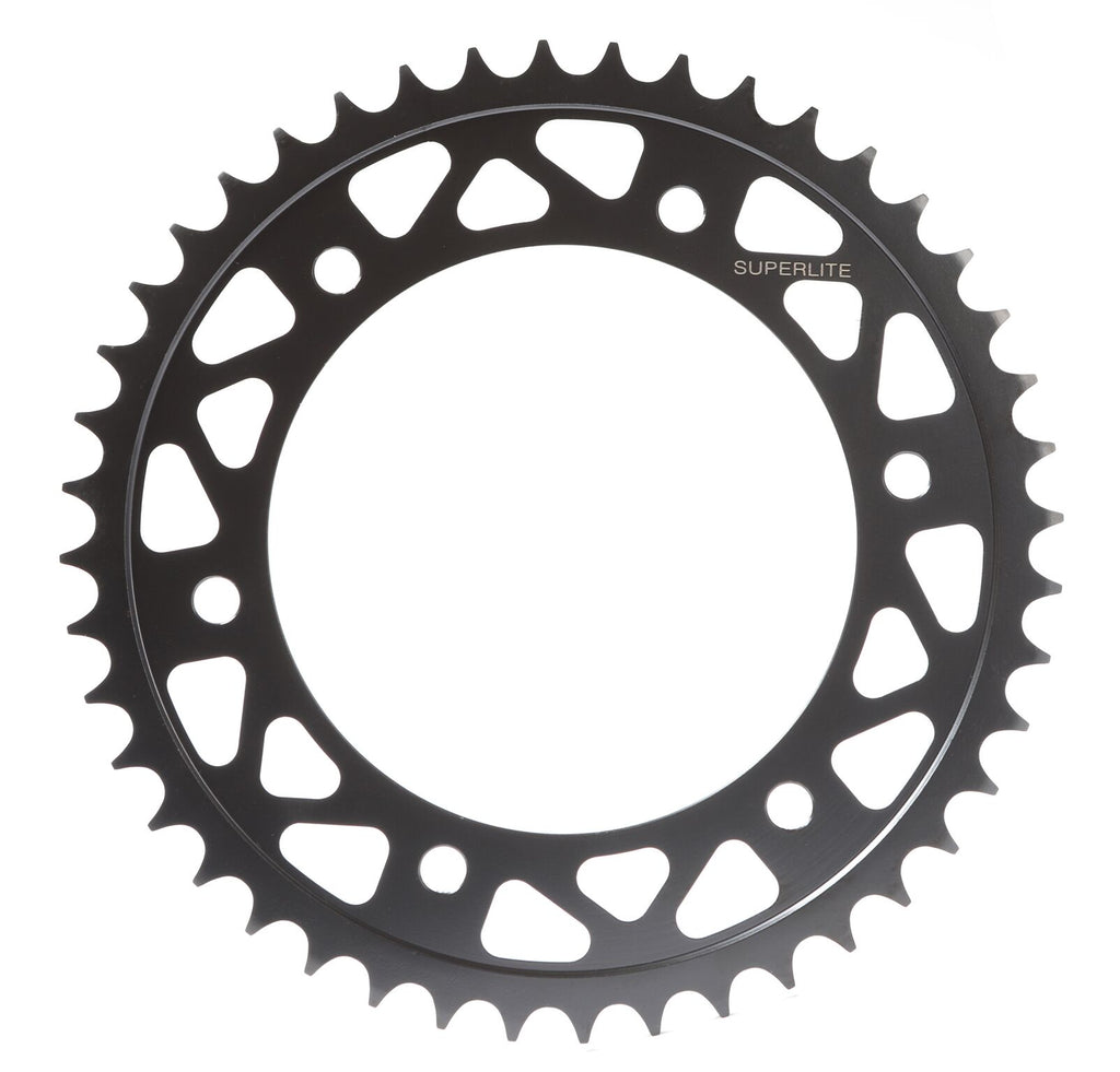 Superlite 520 Pitch - RSX Series Black Steel Rear Honda Race Sprocket - SKU# 10618RX