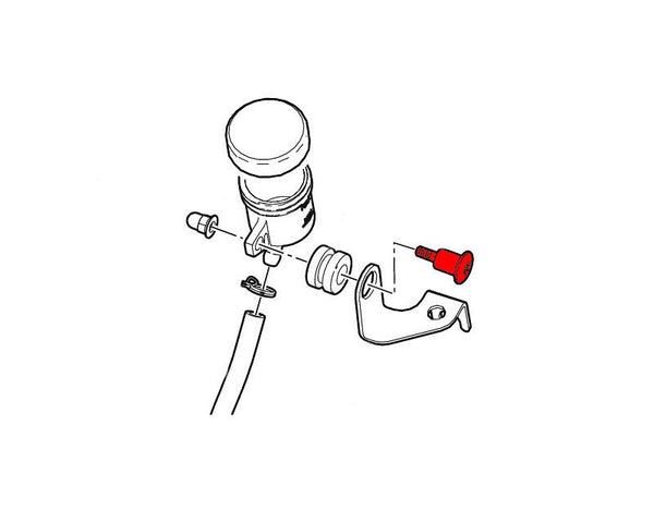 MOTOCORSE Brembo Titanium Brake/Clutch Fluid Reservoir Screw