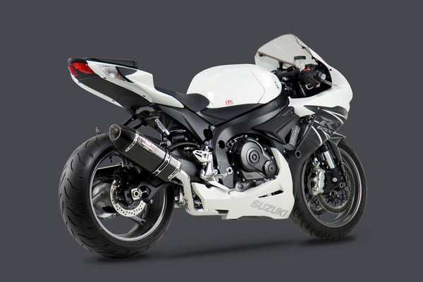 GSX-R600/750 11-26 R77 Full Exhaust / Carbon Muffler