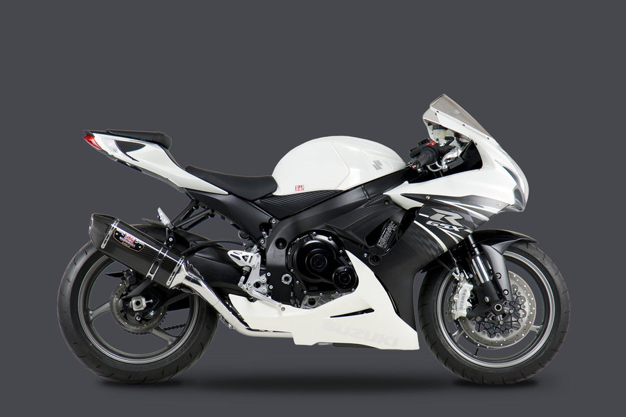 GSX-R600/750 11-26 R77 Full Exhaust / Carbon Muffler
