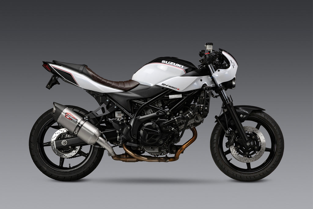 SV650/X 17-26 AT2 Slip-on Exhaust / Stainless Muffler