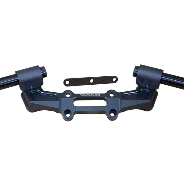 Woodcraft Clipon Adapter Plate Kit w/ Std Black Bars Yamaha XSR700