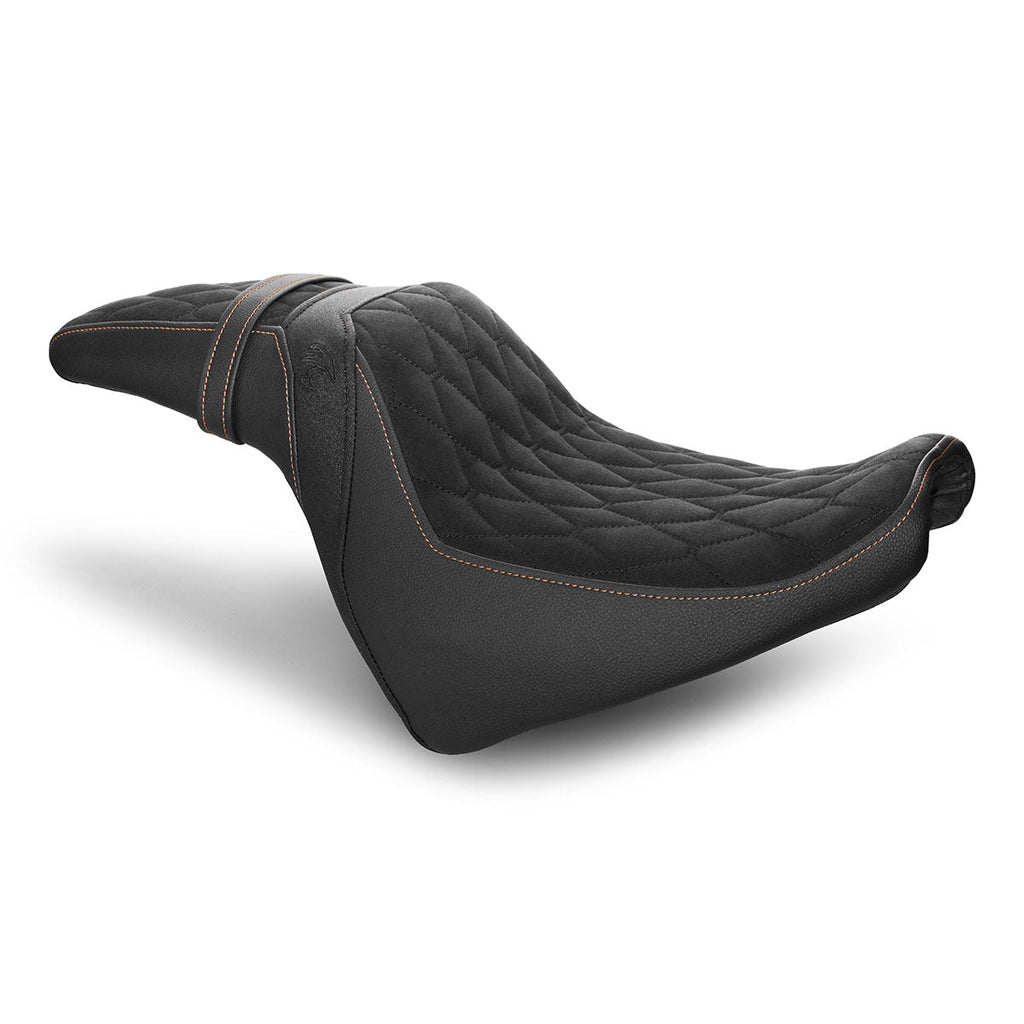 Harley Davidson | Fat Bob 18-23 | Hex-Diamond | Rider Seat Cover
