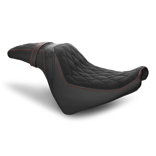 Harley Davidson | Fat Bob 18-23 | Hex-Diamond | Rider Seat Cover