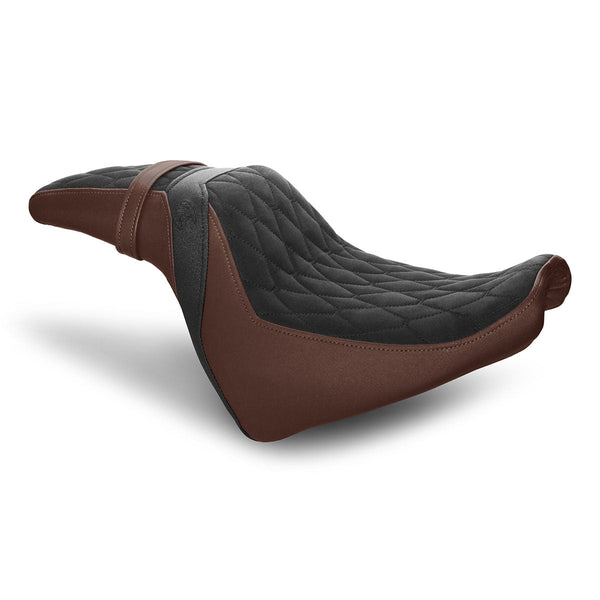 Harley Davidson | Fat Bob 18-23 | Hex-Diamond | Rider Seat Cover
