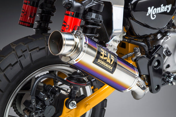 MONKEY 19-26 GP MAGNUM Full Exhaust / Titanium Blue Muffler