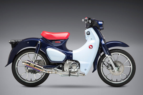 SUPER CUB '19 GP MAGNUM Full Exhaust / Titanium Blue Muffler