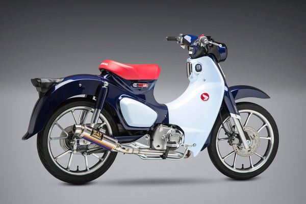 SUPER CUB '19 GP MAGNUM Full Exhaust / Titanium Blue Muffler