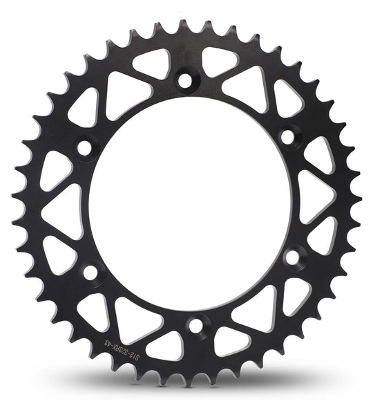 Superlite RSX Series 520 Pitch Black Steel Rear Race Sprocket - SKU# 12323RX