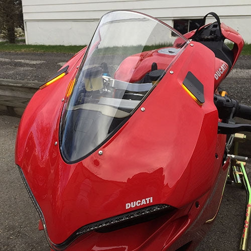 NRC Ducati 1299 Panigale Mirror Block Off Turn Signals (2015 - 2019) - Image 6