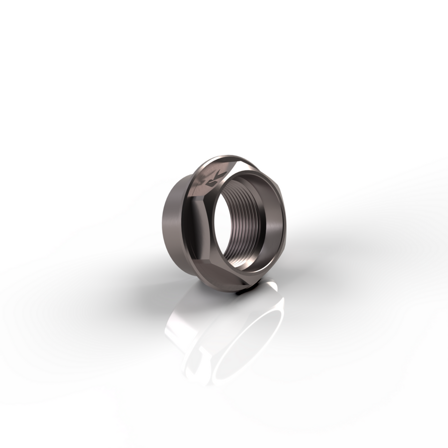 KBIKE Front wheel nut Titanium M25x1.25 DM25x1,25TIT