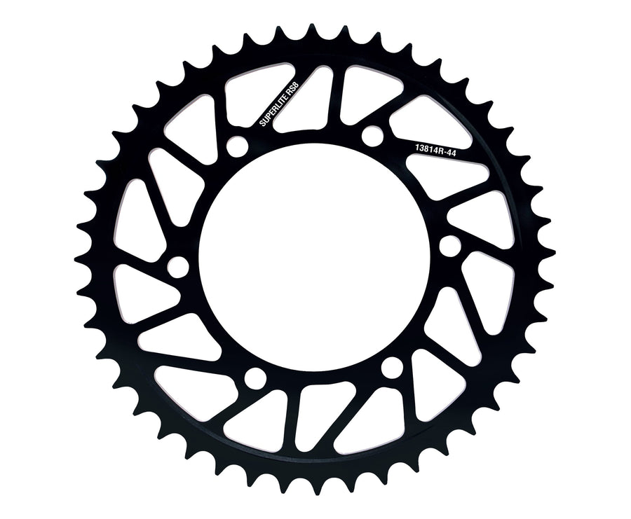 Superlite 415 Conversion - RS8-R Series Black Hard Anodized Aluminum Rear Race Sprocket - SKU# 13814X