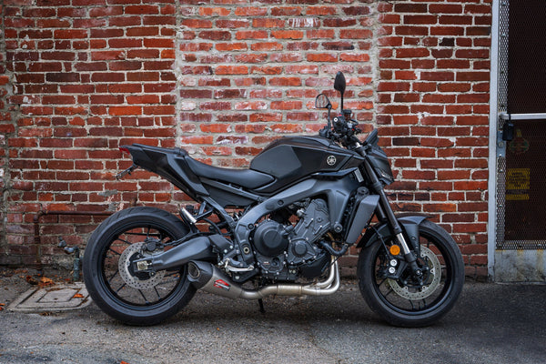 MT-09 21-26 / XSR 900 22-25 Speed AT2 Stainless Full Exhaust, w/ Stainless Muffler