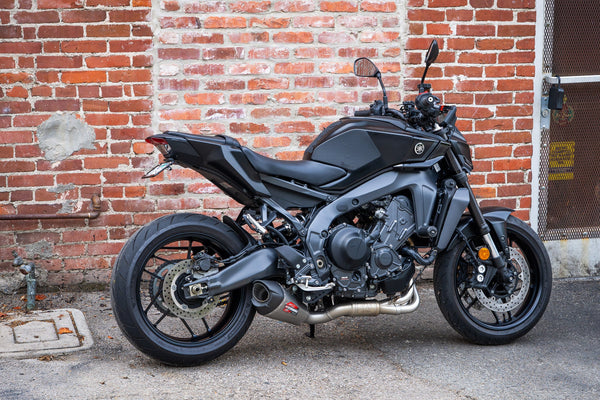 MT-09 21-26 / XSR 900 22-25 Speed AT2 Stainless Full Exhaust, w/ Stainless Muffler