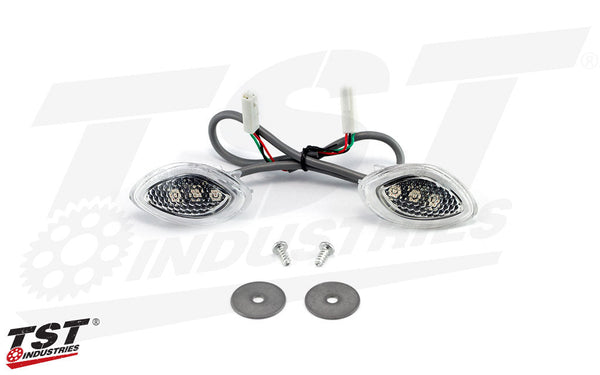 TST LED HALO-1 Flushmount Turn Signals for Honda CBR600RR 2013+