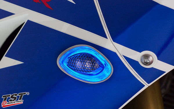 TST LED HALO-1 Flushmount Turn Signals for Honda CBR600RR 2013+
