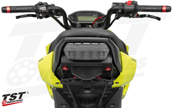 TST Programmable and Sequential LED Integrated Tail Light for Honda Grom 2013-2020