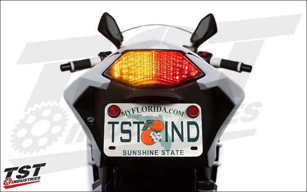 TST Programmable And Sequential LED Integrated Tail Light Kawasaki 2013-2017 Ninja 300