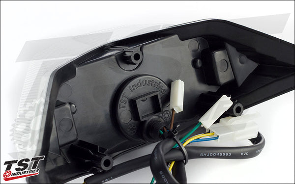 TST Programmable And Sequential LED Integrated Tail Light Kawasaki 2013-2017 Ninja 300 | Multiple Models