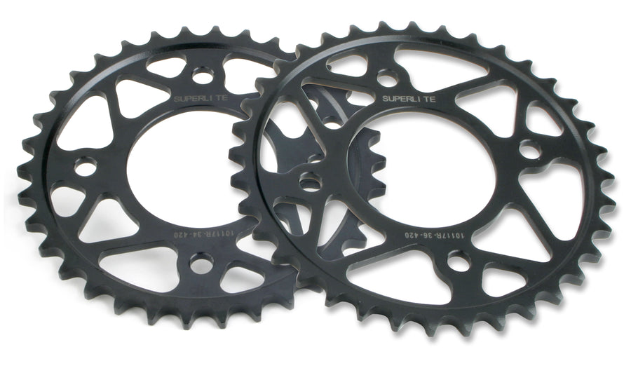 Superlite 420 Pitch - RS7 Series Black Steel Rear Sprocket - SKU# 14100R