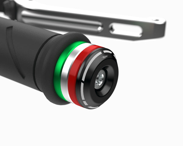 KBIKE Handlebar end tricolore CONT3C
