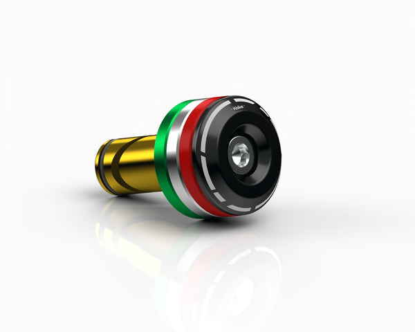 KBIKE Handlebar end tricolore CONT3C