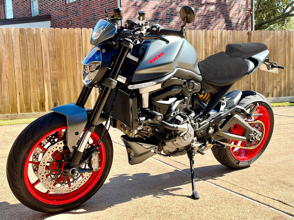 Ducati | Monster 937 21-25, Monster 950 21-25 | Cafe Grezzo | Rider Seat Cover