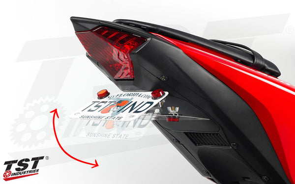 TST Elite-1 Fender Eliminator and Undertail Kit for Yamaha R3 2015-2024 / MT-03 2020-2024