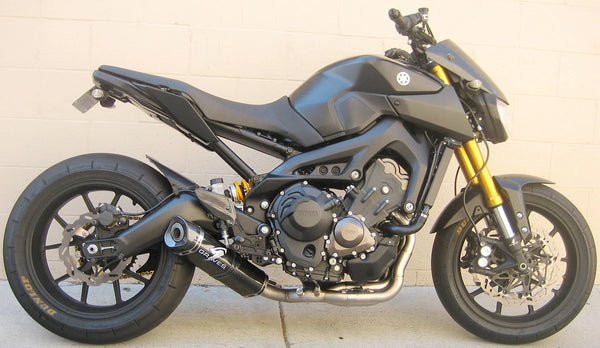 Graves Motorsports Yamaha FZ09 FJ09 MT-09 XSR900 Full Ti Exhaust System