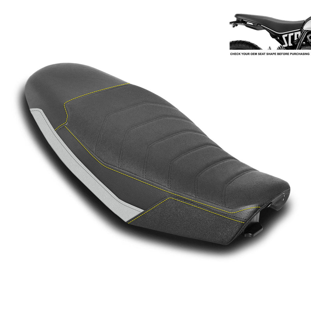 Ducati | Scrambler Icon 23-26, Scrambler Nightshift 23-26, Scrambler Full Throttle 23-26 | Sport Cafe | Rider Seat Cover