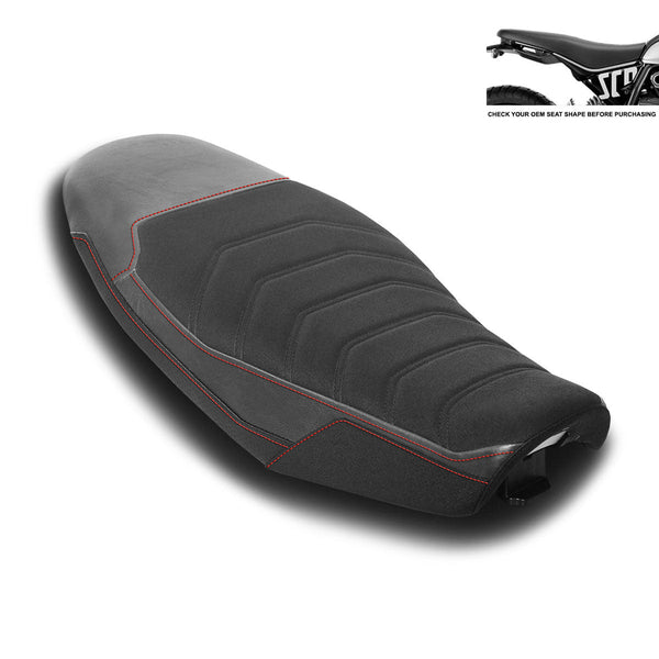 Ducati | Scrambler Icon 23-26, Scrambler Nightshift 23-26, Scrambler Full Throttle 23-26 | Sport Cafe | Rider Seat Cover