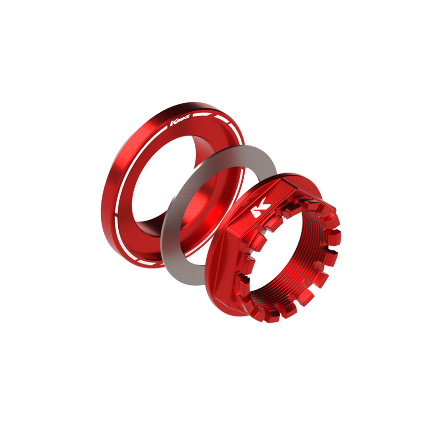 KBIKE Rear wheel nut with conical spacer M38x1.5 DCM38X1,5
