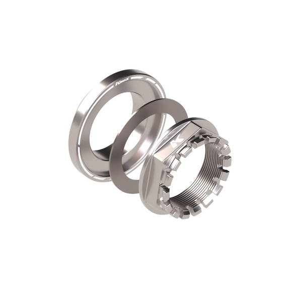 KBIKE Rear wheel nut with conical spacer M38x1.5 DCM38X1,5