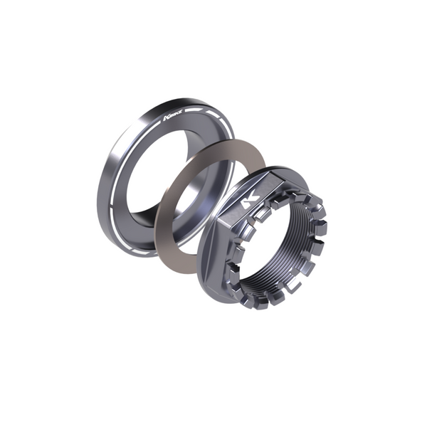 KBIKE Rear wheel nut with conical spacer M38x1.5 DCM38X1,5