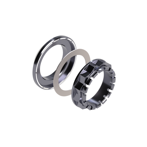 KBIKE Rear wheel nut with conical spacer M48x1.5 DCM48X1,5