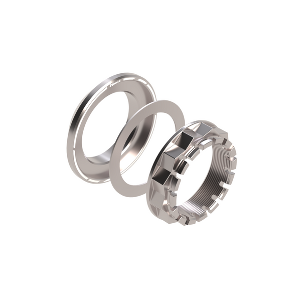 KBIKE Rear wheel nut with conical spacer M48x1.5 DCM48X1,5
