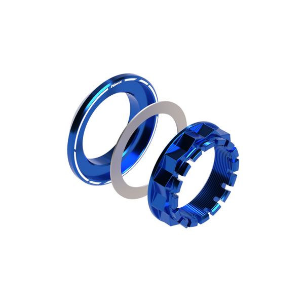 KBIKE Rear wheel nut with conical spacer M48x1.5 DCM48X1,5