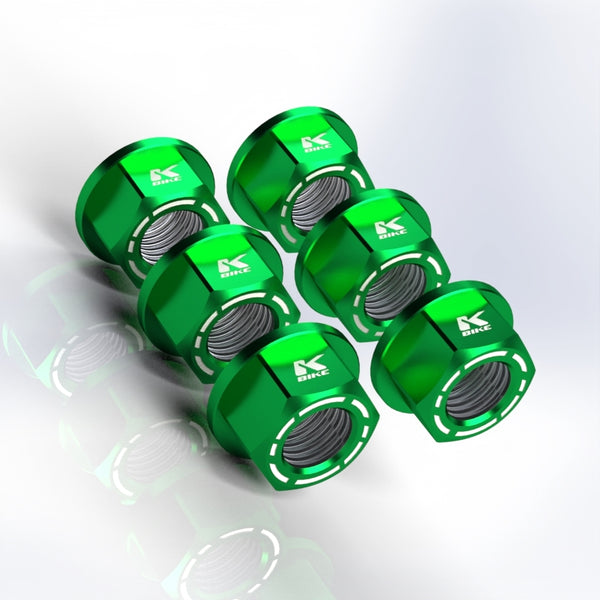KBIKE Kit 6 nuts M10x1 KB12