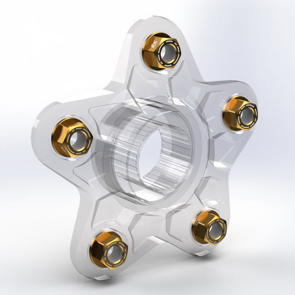 KBIKE Kit 5 nuts M10x1.25 KB13