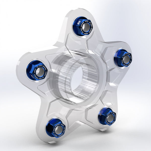 KBIKE Kit 5 nuts M10x1.25 KB13