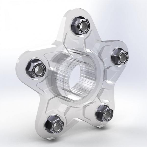 KBIKE Kit 5 nuts M10x1.25 KB13