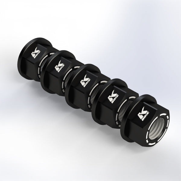 KBIKE Kit 5 nuts M10x1.25 KB13