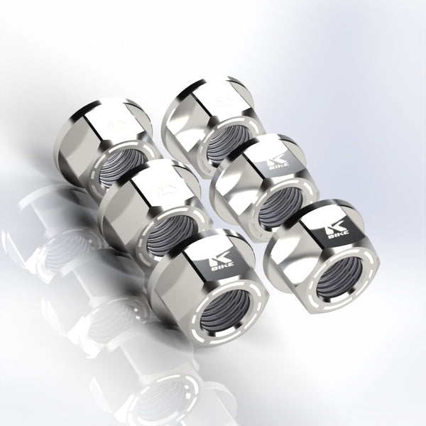 KBIKE Kit 6 nuts M10x1.25 KB14