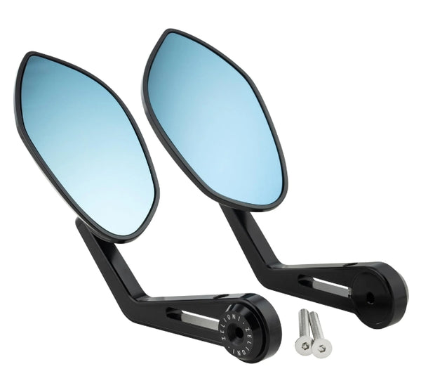 Mirror Handlebar Ends ZELIONI left&right for Vespa ET/LX/LXV/S/GTS/GTS Super/GTV/GT 60/GT/GT L ZELMHQB