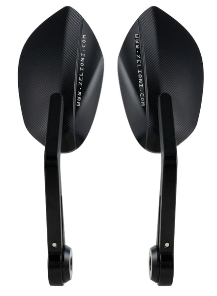 Mirror Handlebar Ends ZELIONI left&right for Vespa ET/LX/LXV/S/GTS/GTS Super/GTV/GT 60/GT/GT L ZELMHQB