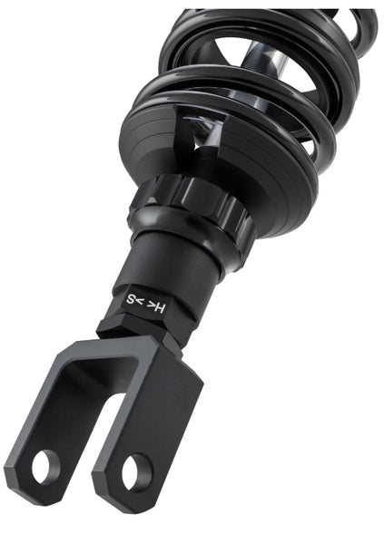 Shock Absorber ZELIONI "Black Edition" rear for Vespa Primavera/Sprint 50ccm 2T/4T ZELSPR05
